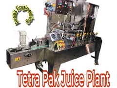 Tetra Pack Juice Filling and Packing Machine in Fully SS Food Grade