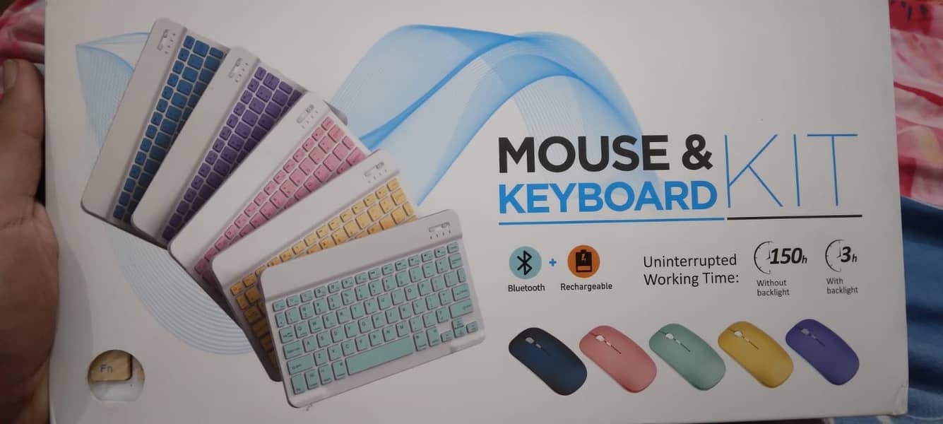 Wireless keyboard and mouse 0