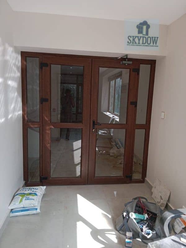 Almuinum Window |Upvc Doors |Industrial Almunium Glass Installation 3