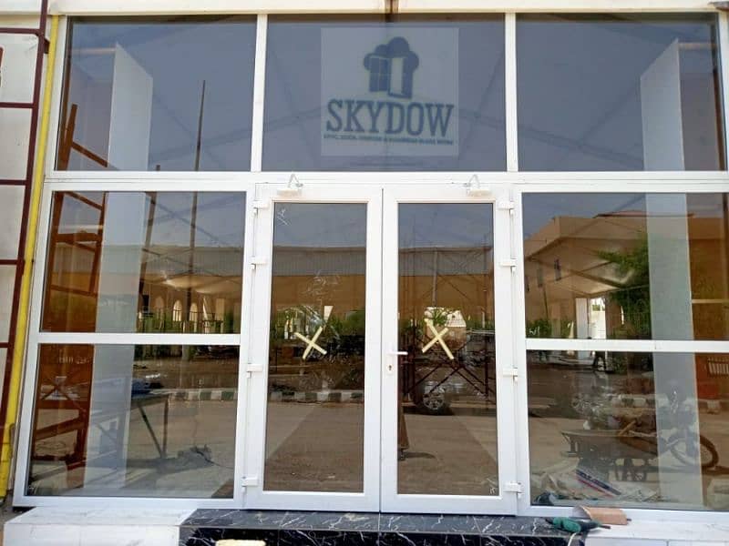 Almuinum Window |Upvc Doors |Industrial Almunium Glass Installation 15
