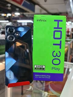 INFINIX HOT 30 PLAY 6000MAH WITH BOX ALL OKAY