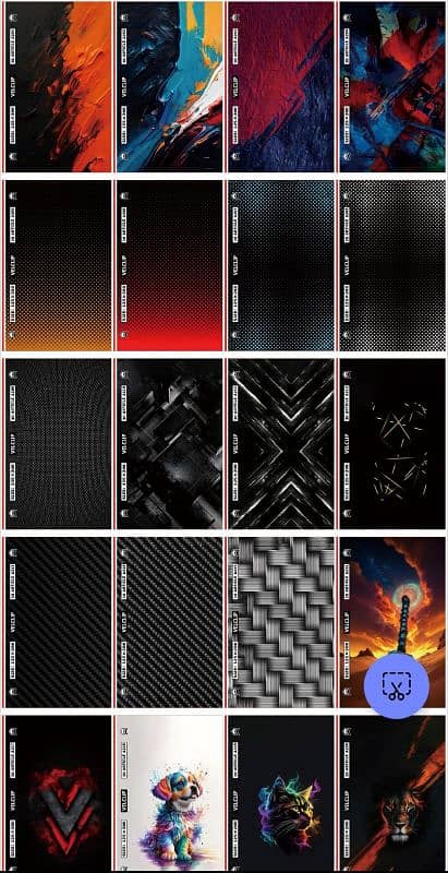 3D Back Sheets 3