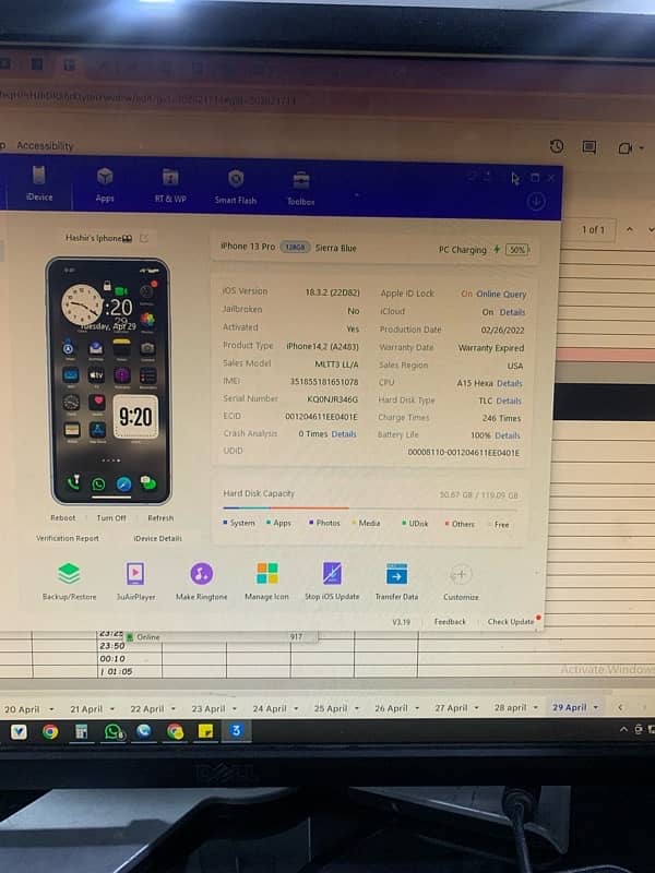 iPhone 13 Pro – Excellent Condition | 128GB | JV | 7