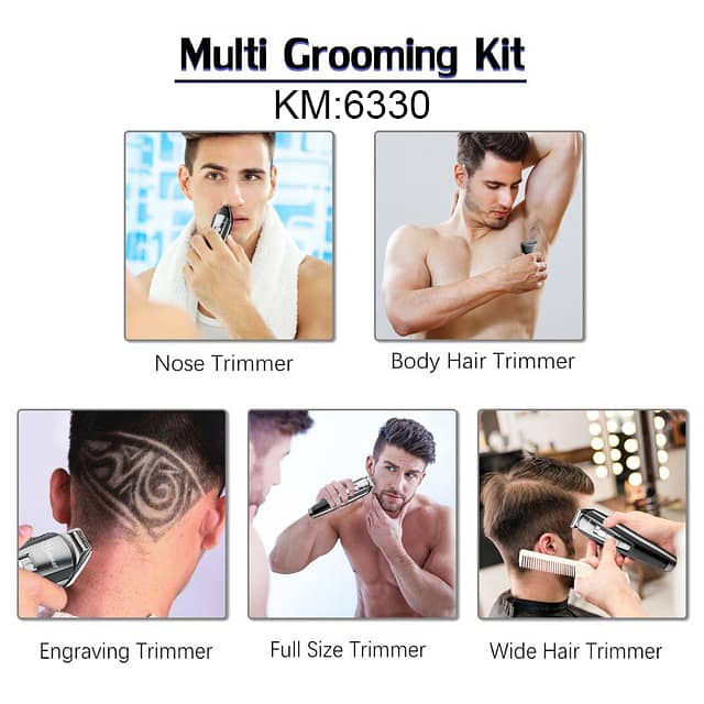 Orignal kemei Shaving Machine Km 3 In 1 3