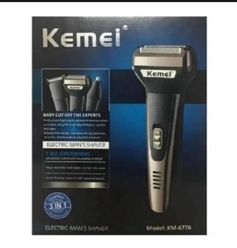 Orignal kemei Shaving Machine Km 3 In 1 4
