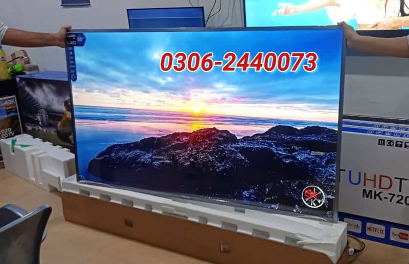 Samsung 101 inch Google tv Android Smart Led tv UHD HDR-10 Cinematic 0