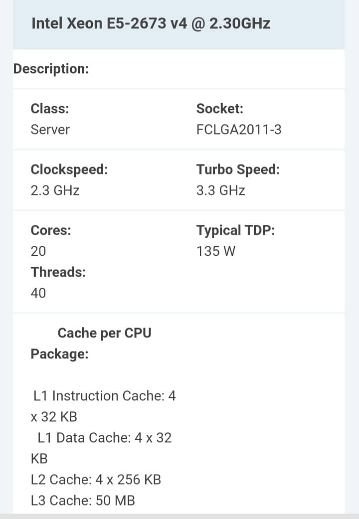 Hp z440 xeon e5 2673 v4 1