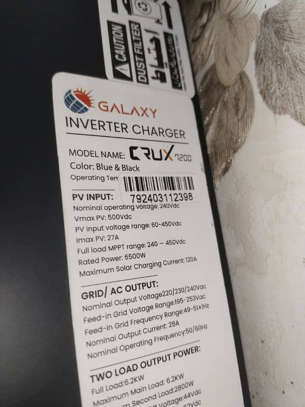 Galaxy HYBRID INVERTER'S 0