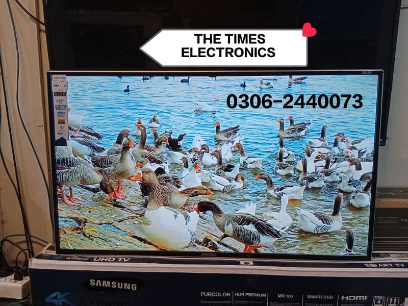 Google tv (32) inch Samsung Android smart led tv 43" 48" 55" 65" 75" 1