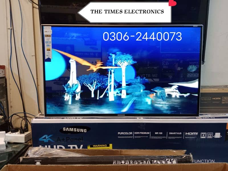 Google tv (32) inch Samsung Android smart led tv 43" 48" 55" 65" 75" 4