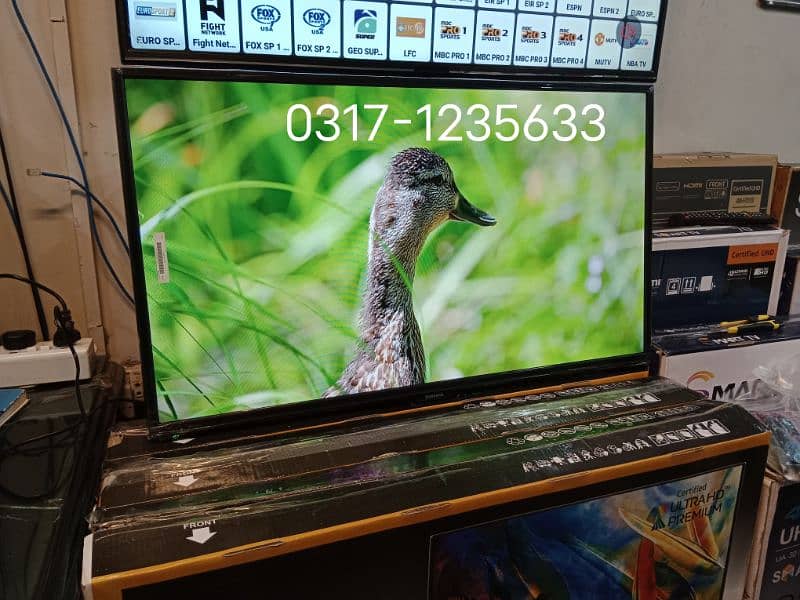 Google tv (32) inch Samsung Android smart led tv 43" 48" 55" 65" 75" 5
