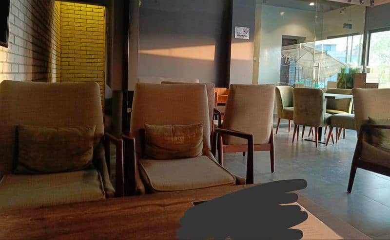 Single dining chair | Sheesham lounge chair 1