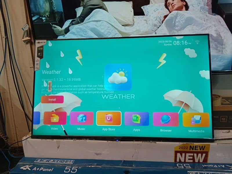 Google tv 32" 43" 48" 55" 65" 75" Android Smart led tv new model 2025 3