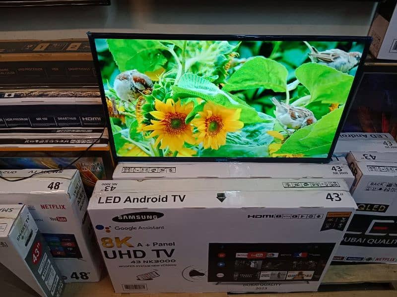 Google tv 32" 43" 48" 55" 65" 75" Android Smart led tv new model 2025 8