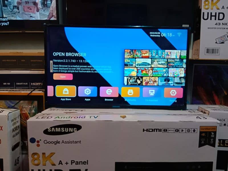 Google tv 32" 43" 48" 55" 65" 75" Android Smart led tv new model 2025 9