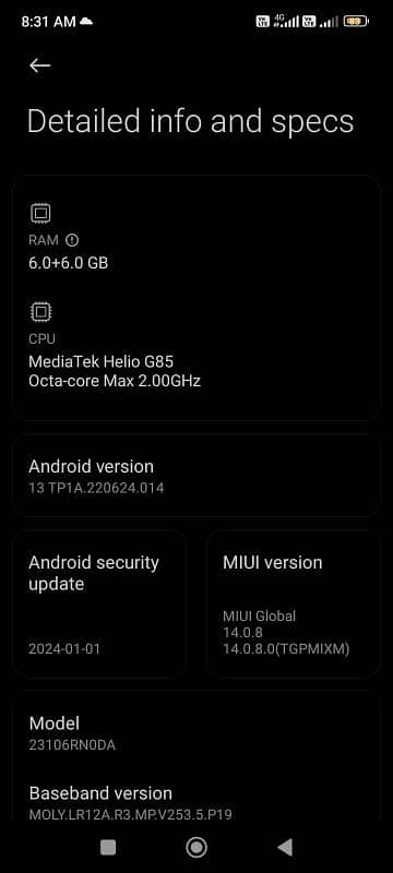 want to sell redmi 13c 2