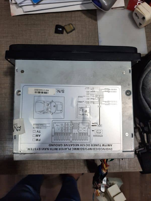 dvd vcd cd mp3 navigation system japanies remove from vits 0
