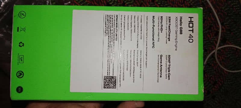 infinix hot 40 16ram  256rom 3