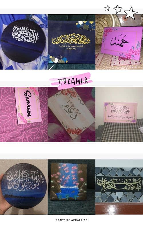 Customized Hand made painting all sizes 0