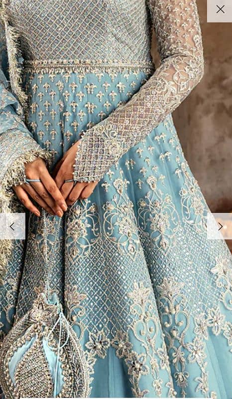 Designer wedding maxi. 5