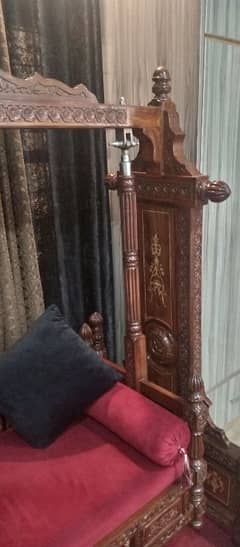 wooden jhula
