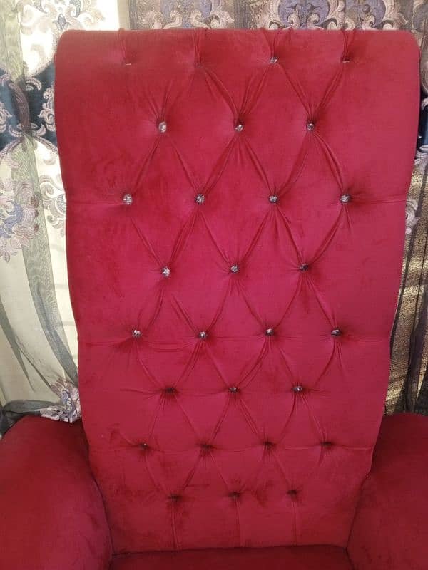 Two seater sofa with table 6