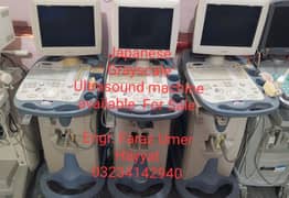 We deal in ultrasound machines, and Repairing Services.