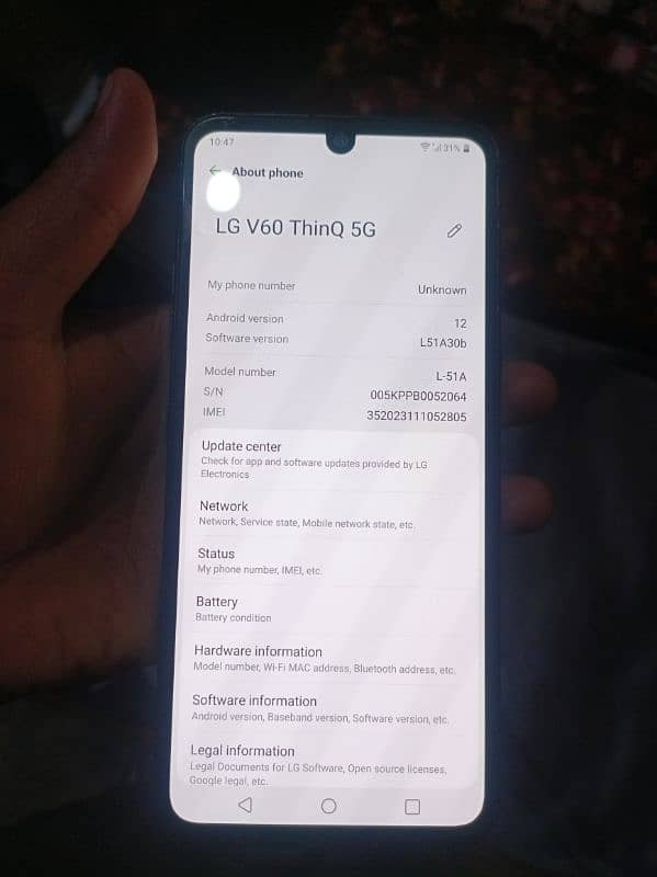 LG V60 ThinQ 5G (Non-PTA] 4