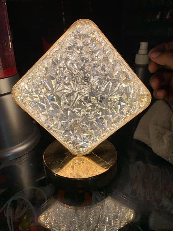 two colour wala lamp white and golden colour 1