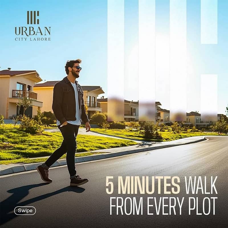 Urban City Lahore | 3-Marla Plot File For Sale. On Easy Installment Plan. 3