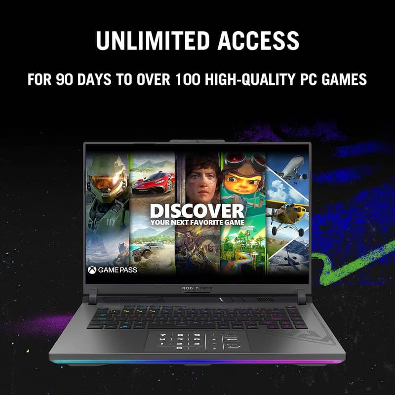 ASUS ROG Strix G16, Core i9-13980HX, RTX 4070,32GB, 16” Nebula Display 7