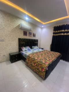 1 Bedroom VIP full furnishe flat for rent per day available in Bahia Town Lahore