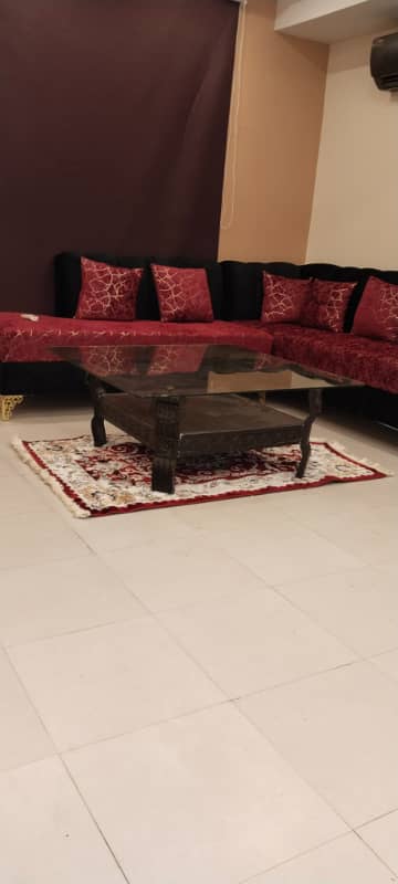 1 Bedroom VIP full furnishe flat for rent per day available in Bahia Town Lahore 3