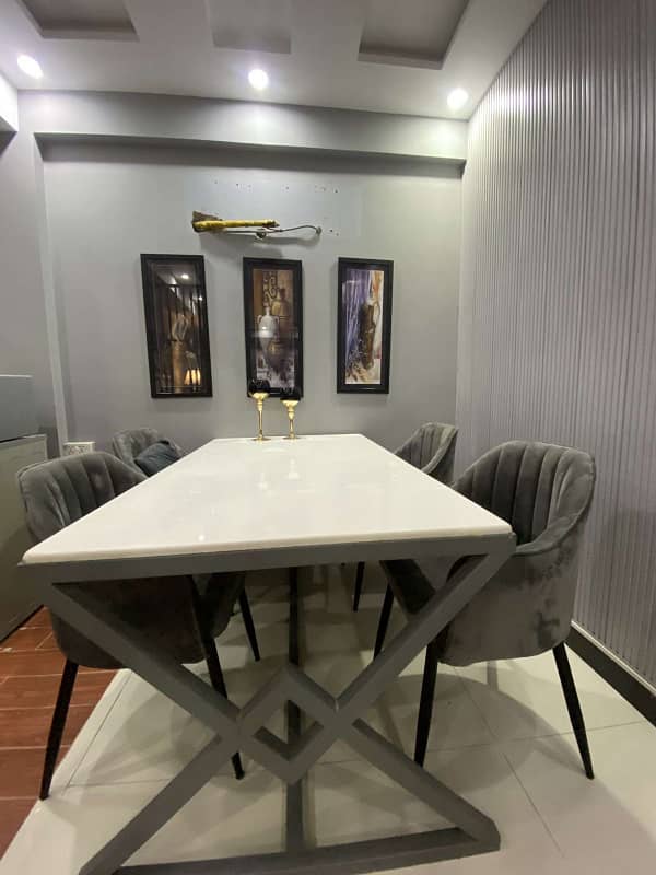 1 Bedroom VIP full furnishe flat for rent per day available in Bahia Town Lahore 6