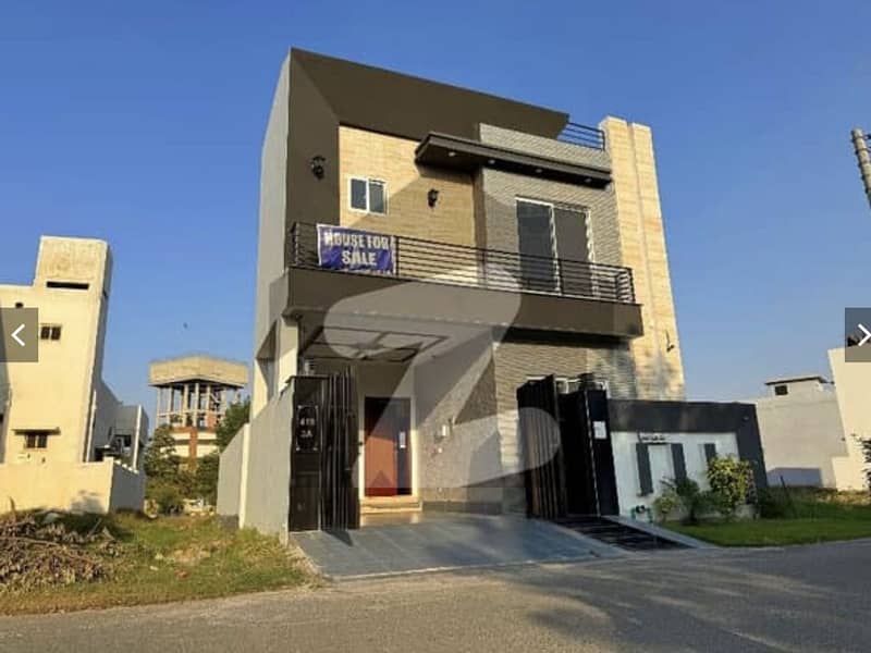 5 Marla Modern Design House Up For Sale In Dha 11 Rahbar Sector 3B Hollki Garden 0