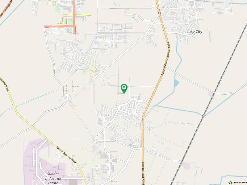 5 Marla Hot Location Residential Plot Up For Sale In Al Kabir Town Ph 2 Rawind Road Block C 0