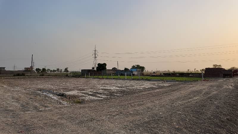 5 Marla Residential Plot For Sale In Nathoke Near Manhala Road 20 Feet Street Registry Inteqal 11
