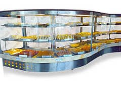 Chilled Counter | Bakery Counter | Glass Counter | Heat Counter