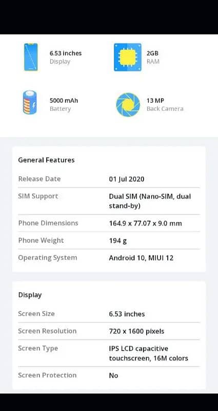 Redmi 9A Mobile Number: 03107843950 5