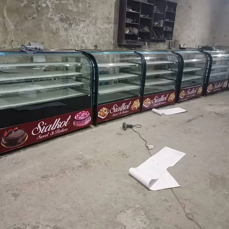 display counter / bakery counter/ cake counter /cake chillar 8