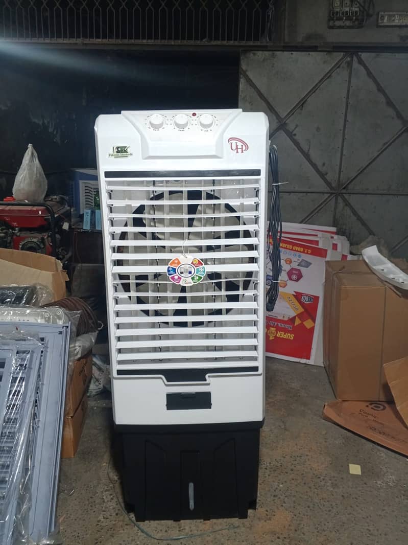 Room Air Cooler pure plastic body new box pack M#UH 888 0