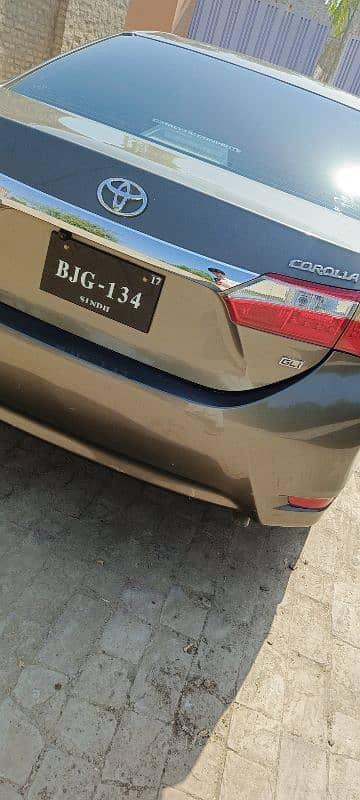 Toyota Corolla GLI 2017 Total jiniune Excellent Condition 0
