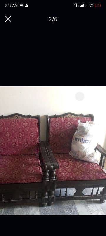 only cushions for sale with fancy cover . very reasonable price 1