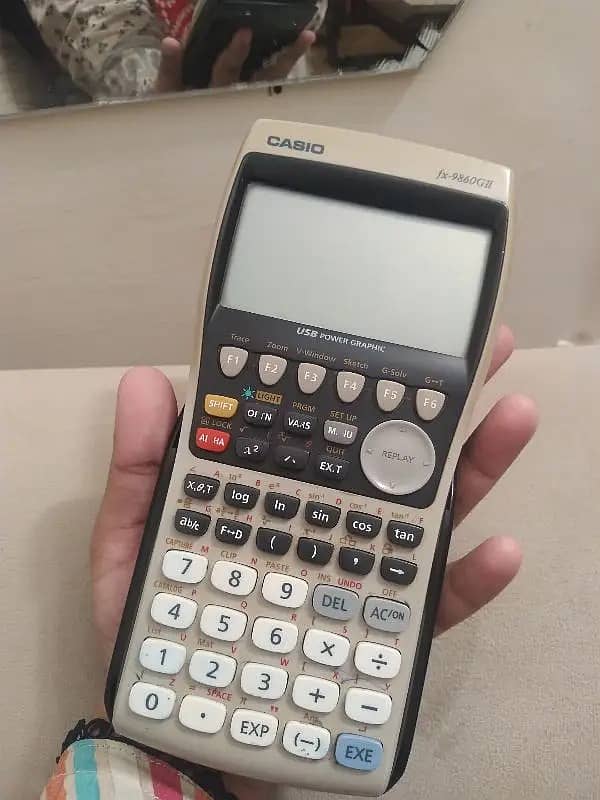 Casio fx-9860GII Calculator – 64x128 Display, Programming, Statistics 4