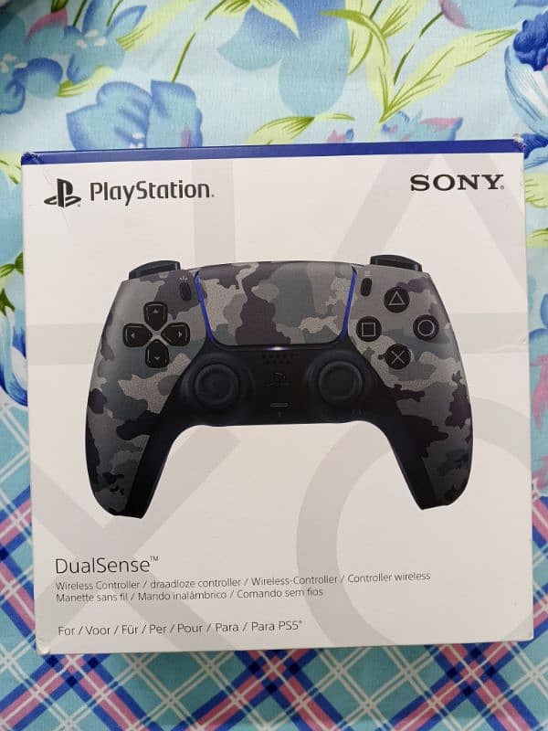 PS5 Dualsense CAMO COLOR Latest controller brand new Sealed 0