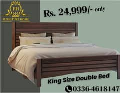 •Deco Paint Finish King Size Double Bed