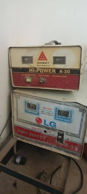 5500 watt's stabilizer 0