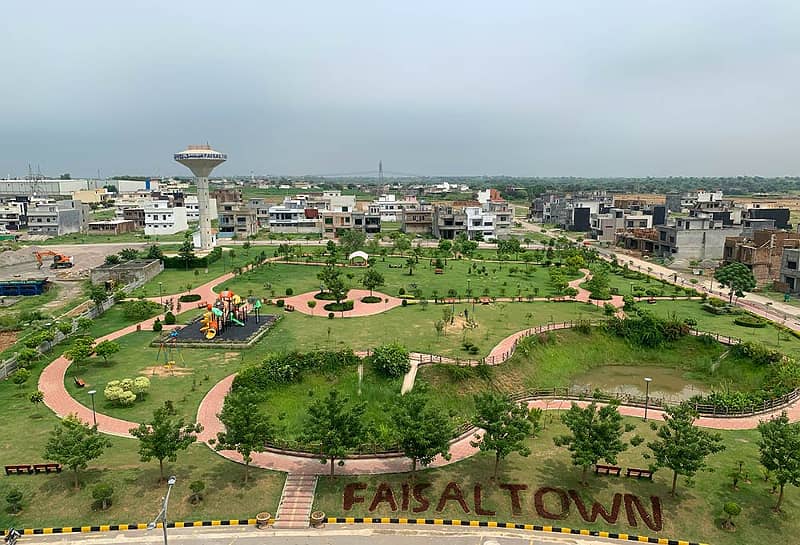 F-18 Faisal Town B Block 10 Marla Plot 1050 series Plot For Sale 0