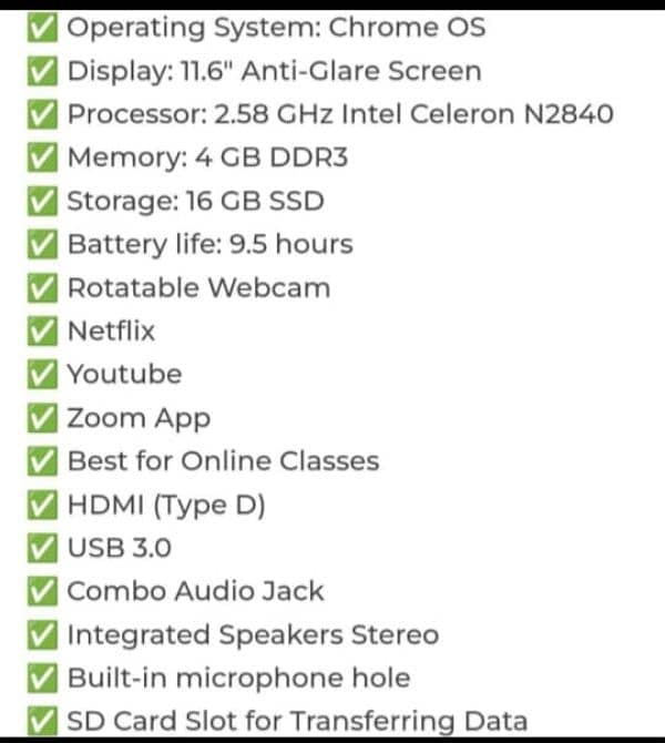LENOVO CHROMEBOOK 4