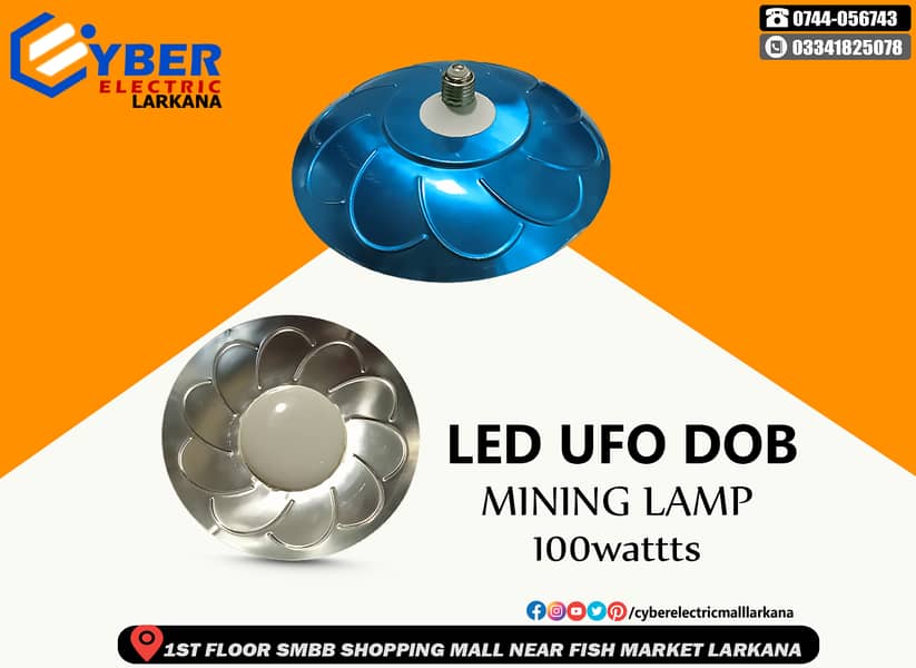 LED MINIG LAMP UFO 100 WATTS 1
